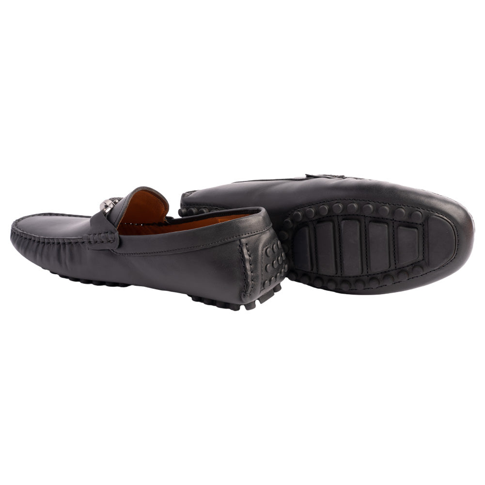 P00090- Palm Beach -Driving shoe Black