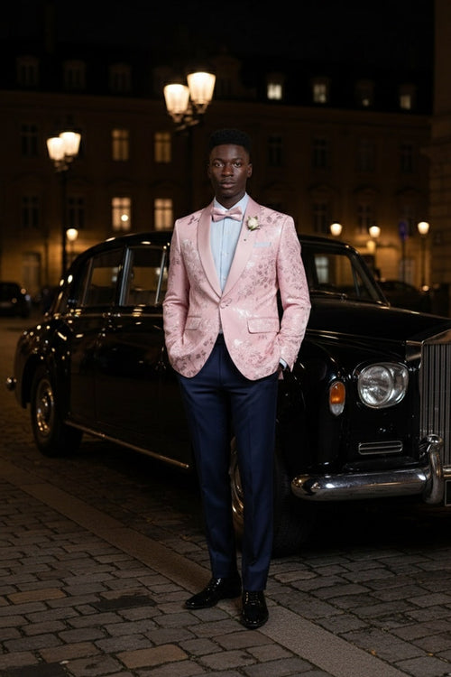 Pink Tuxedo Jacket