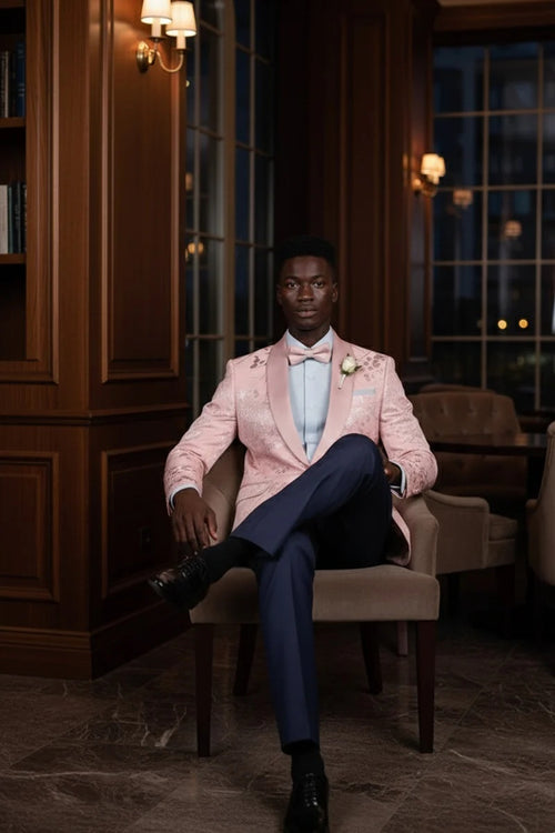 Pink Tuxedo Jacket