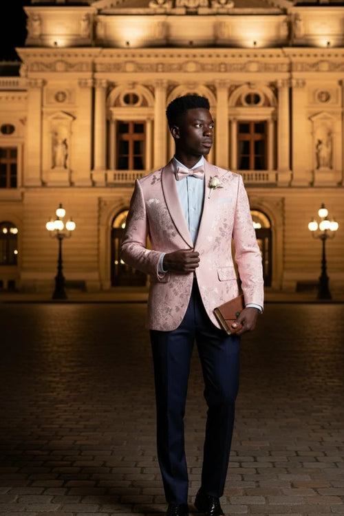 Pink Tuxedo Jacket