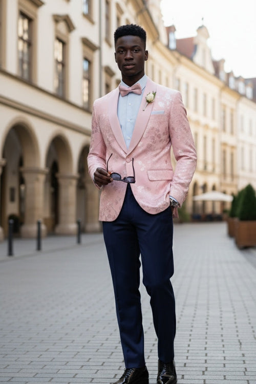 Pink Tuxedo Jacket