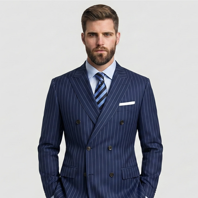 Pinstripe Suits
