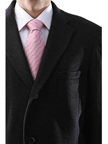 Mens Overcoat Mens Dress Coat Three Quarter Length Charcoal Luxury 3 Buttons Long Men's Dress Topcoat - Winter Coat USA Men's Outlet