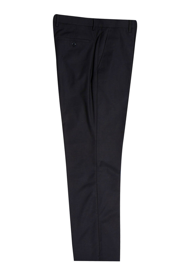 Stacy Adams Men's Black Tux with Shawl Lapel & Single Button Vest