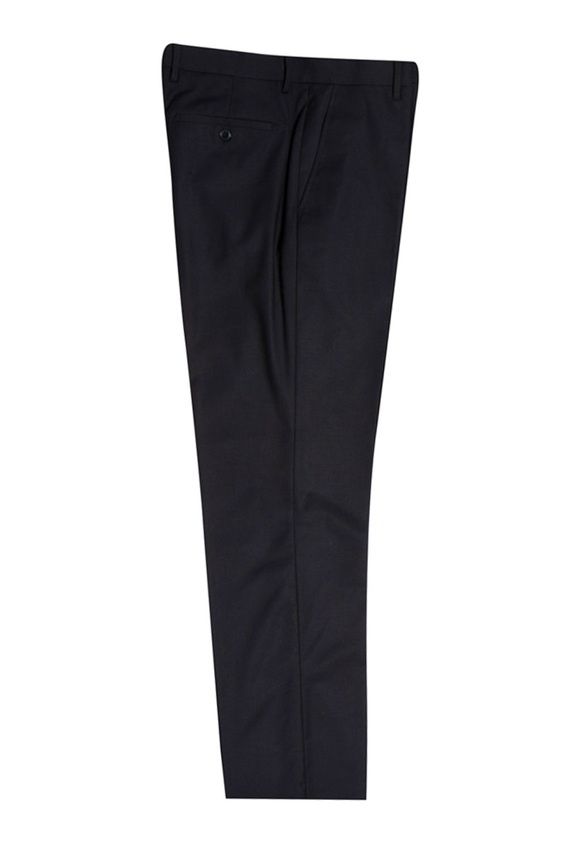 Stacy Adams Men's Black Tux with Shawl Lapel & Single Button Vest