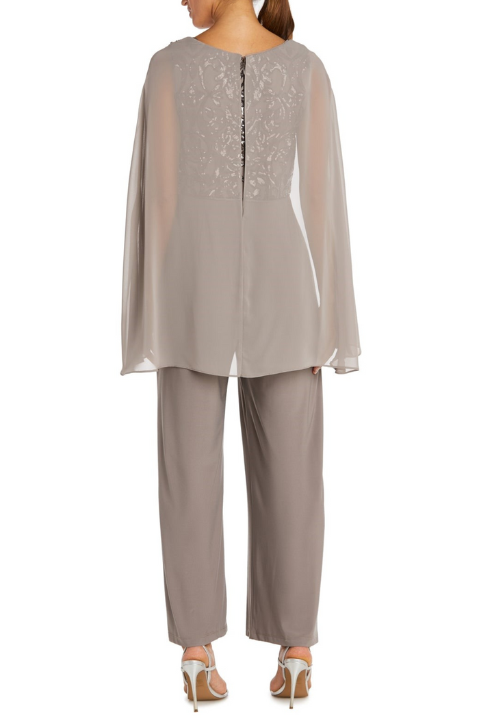 RM Richards Formal Capelet Jumpsuit