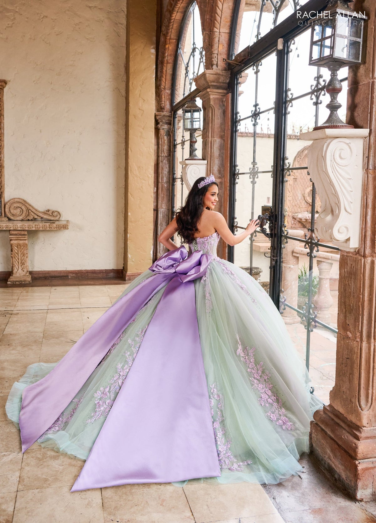 Rachel Allan RQ1140 Strapless Corset Quinceanera Dress