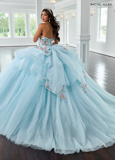 Rachel Allan RQ1161 Long Sleeve Quinceanera Dress