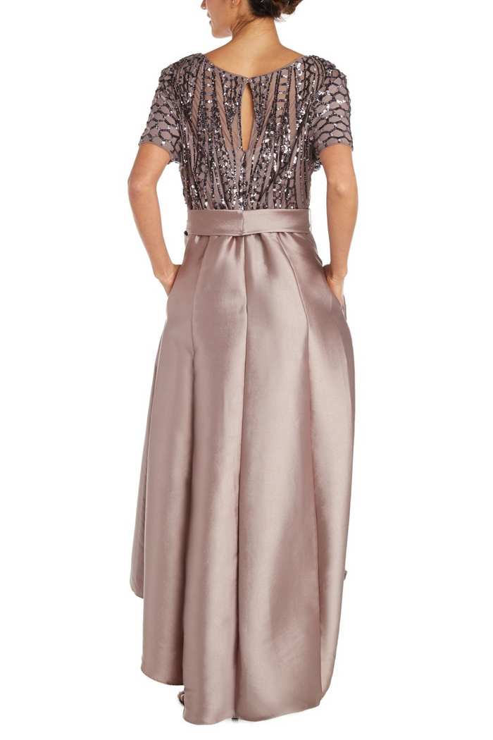 RM Richards Sequin Hi-Lo Evening Dress (MORE COLORS)