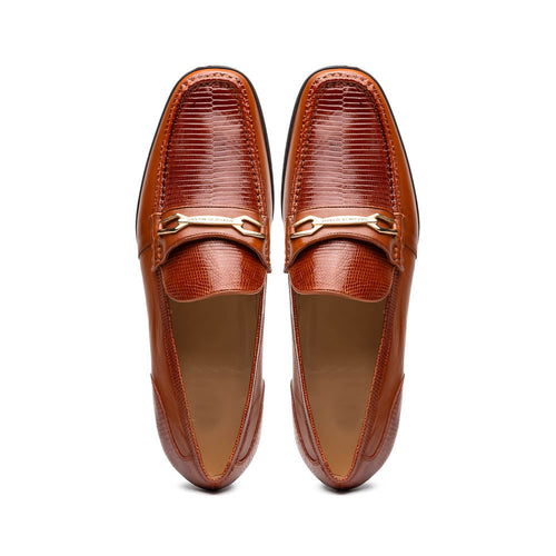 Marco Di Milano Ravello Cognac Leather Oxfords