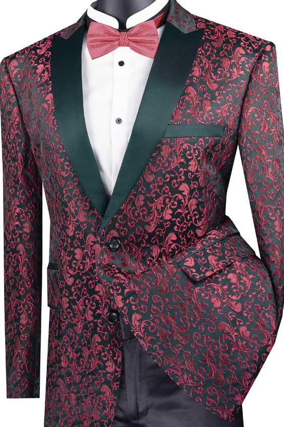 Red Tuxedo Jacket