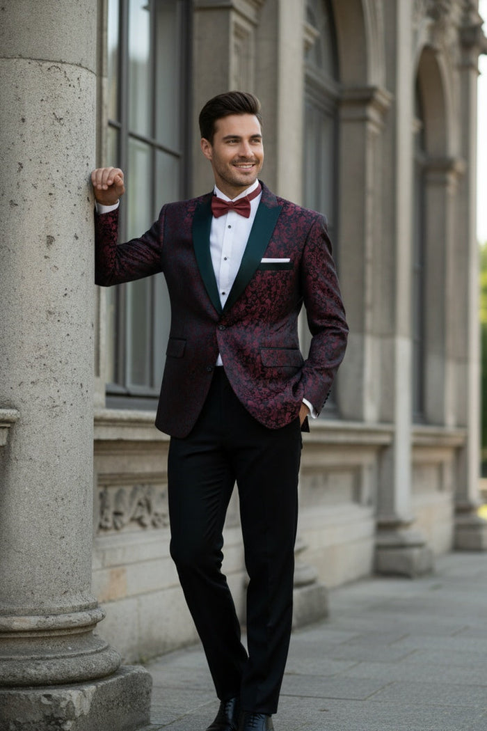 Red Tuxedo Jacket