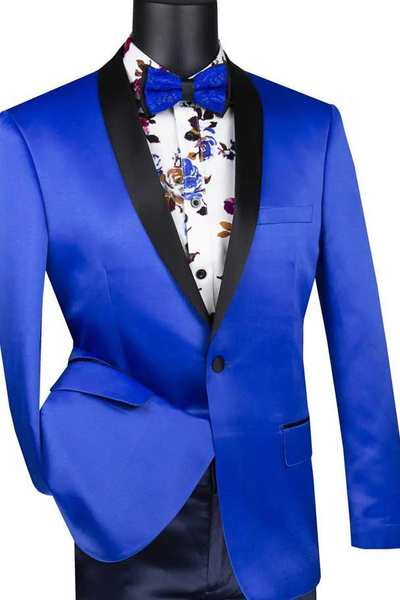 Royal Blue Tuxedo Jacket