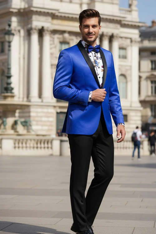 Royal Blue Tuxedo Jacket