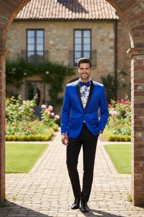 Royal Blue Tuxedo Jacket