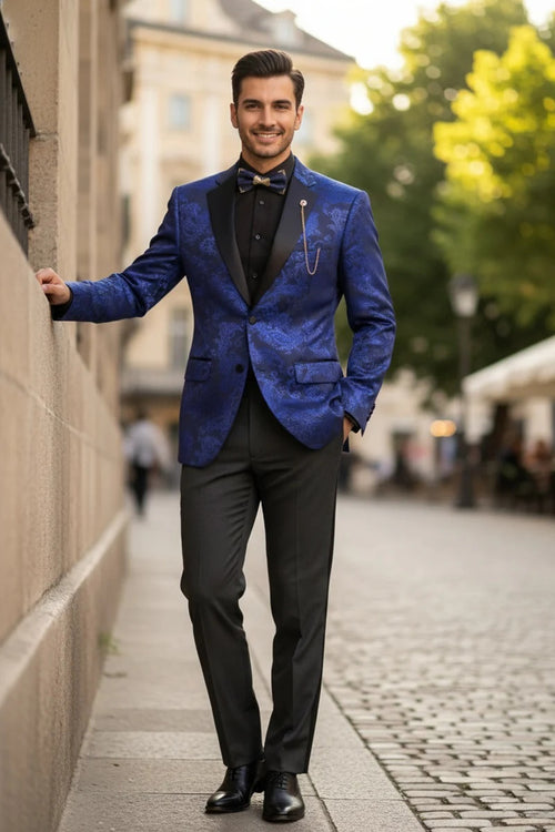 Royal Blue Tuxedos Jacket