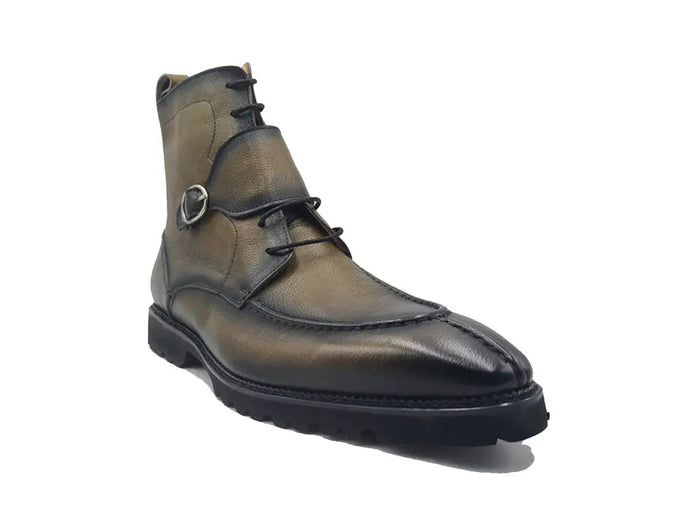 Carrucci Rugged Split Toe Lace-up Boot