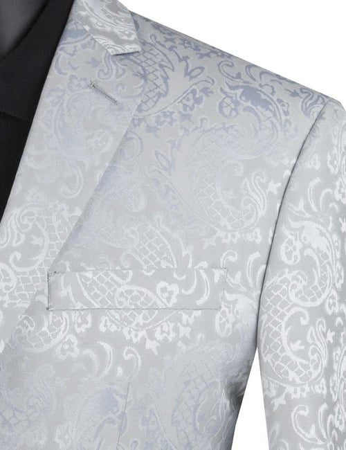 Men's Tuxedo Regular Fit Collection With Tails 3 Piece In Black by Vinci