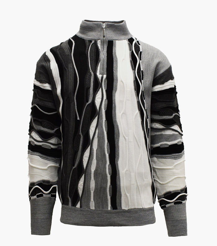 CONRAD Quarter Zip Sweater