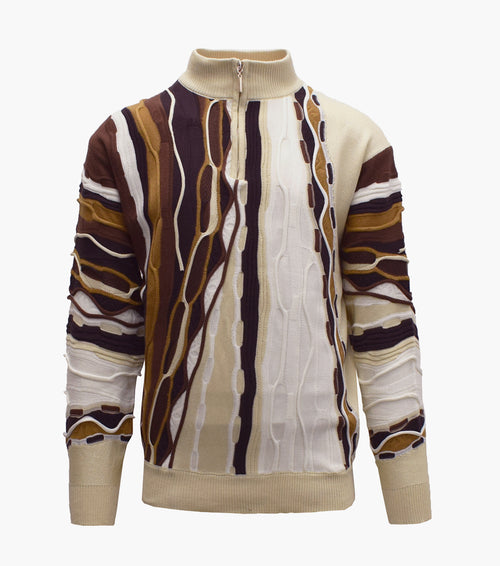 CONRAD Quarter Zip Sweater
