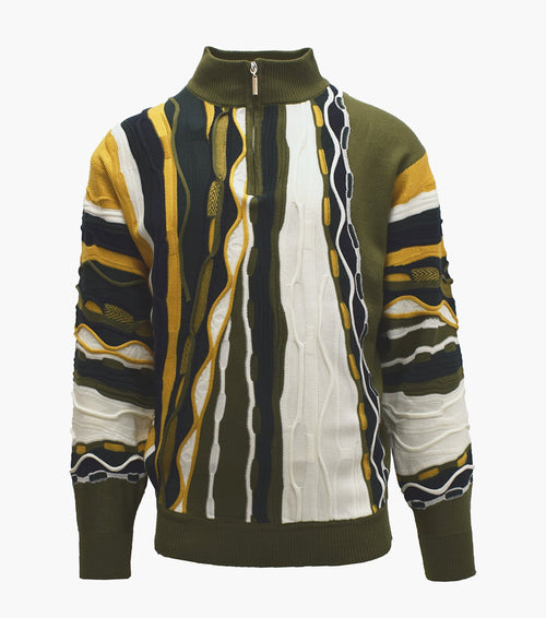 CONRAD Quarter Zip Sweater