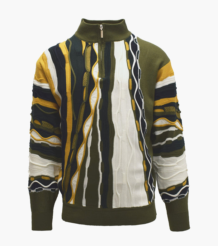 CONRAD Quarter Zip Sweater