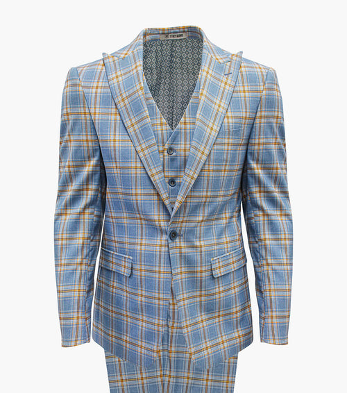 LEMOND 3 Piece Vested Suit