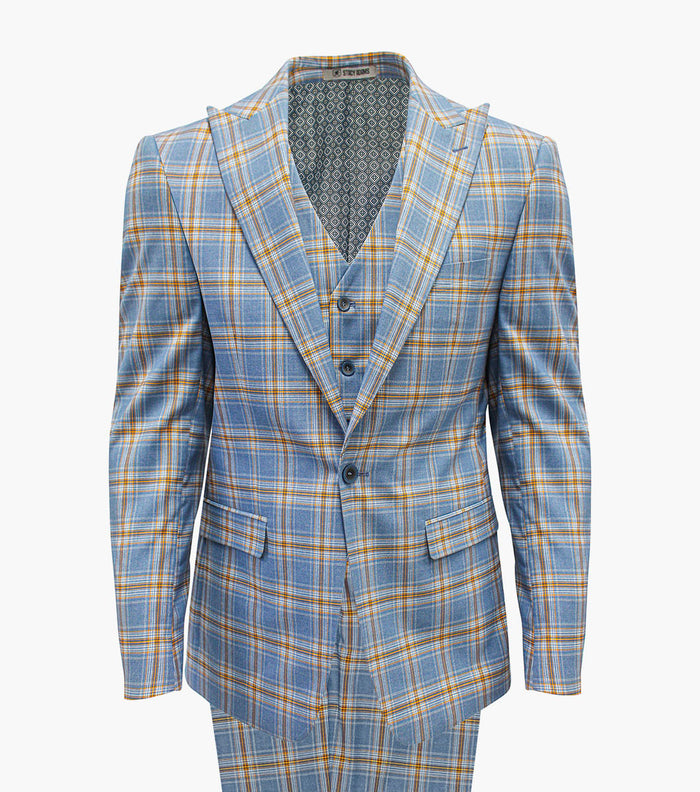 LEMOND 3 Piece Vested Suit