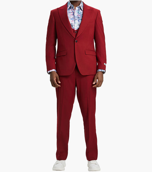 STILLER 3 Piece Vested Suit