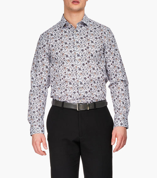 WOLSTON DRESS SHIRT Spread Collar