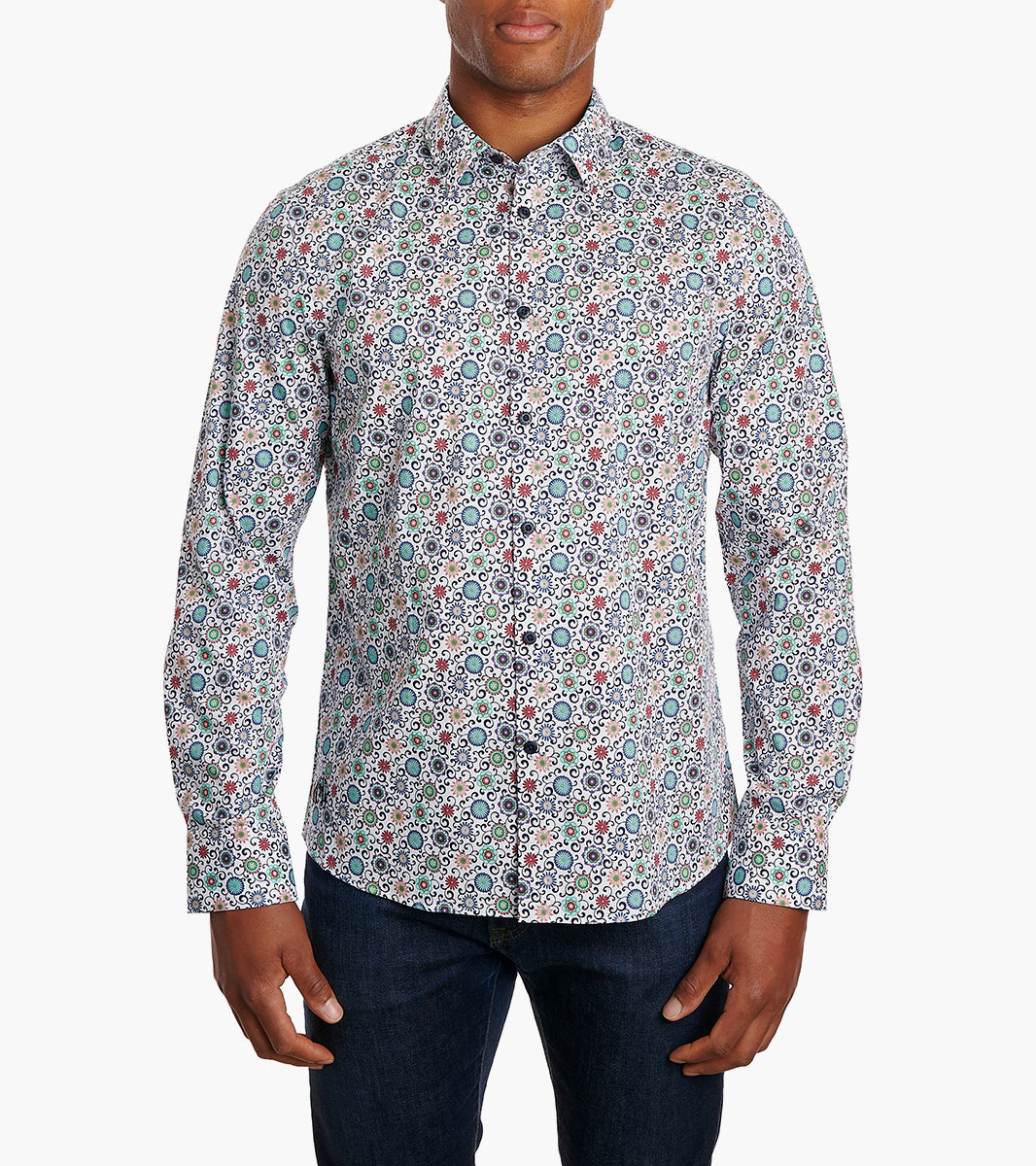 MICKEY DRESS SHIRT Point Collar