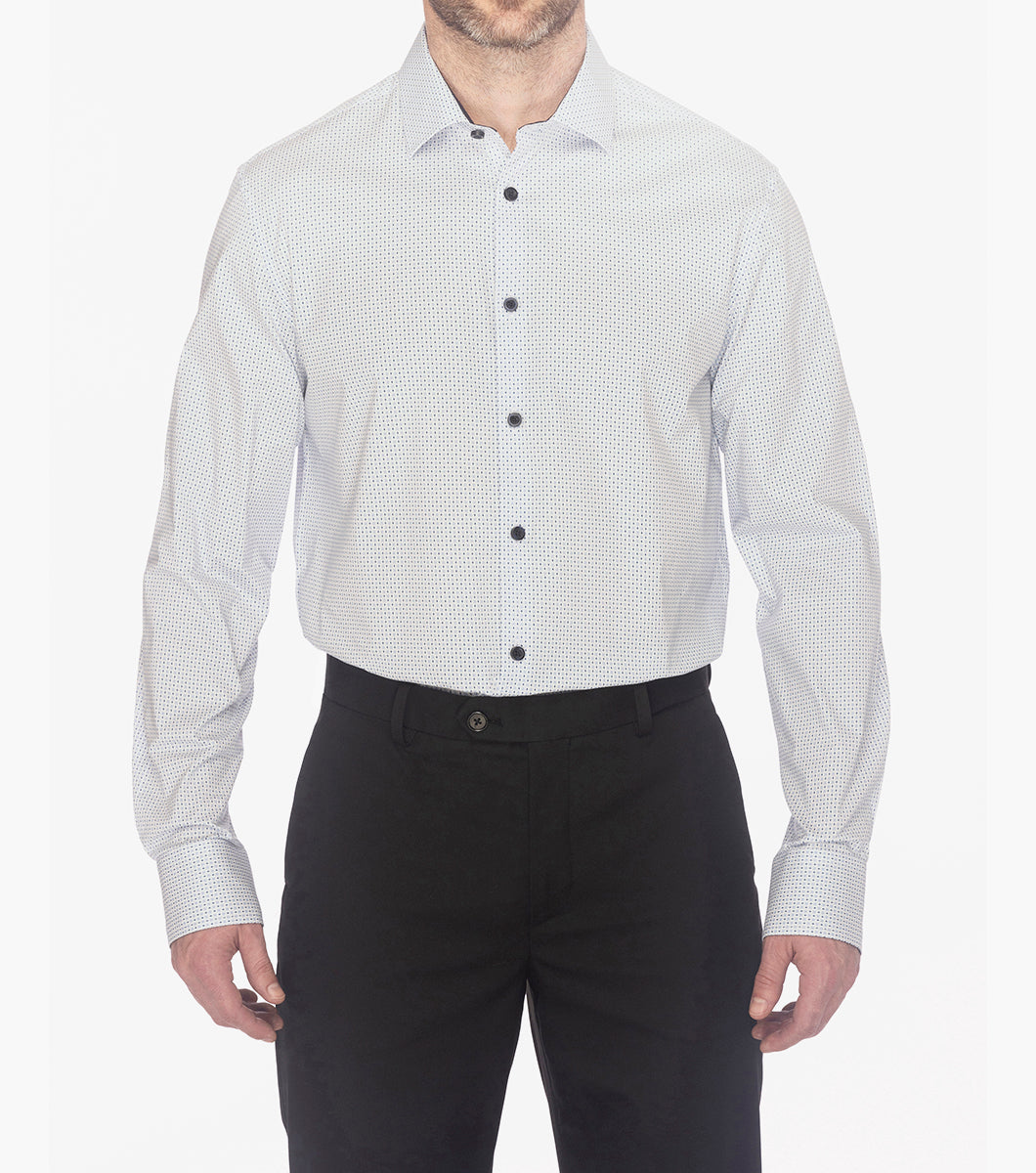 DEGNAN DRESS SHIRT Spread Collar