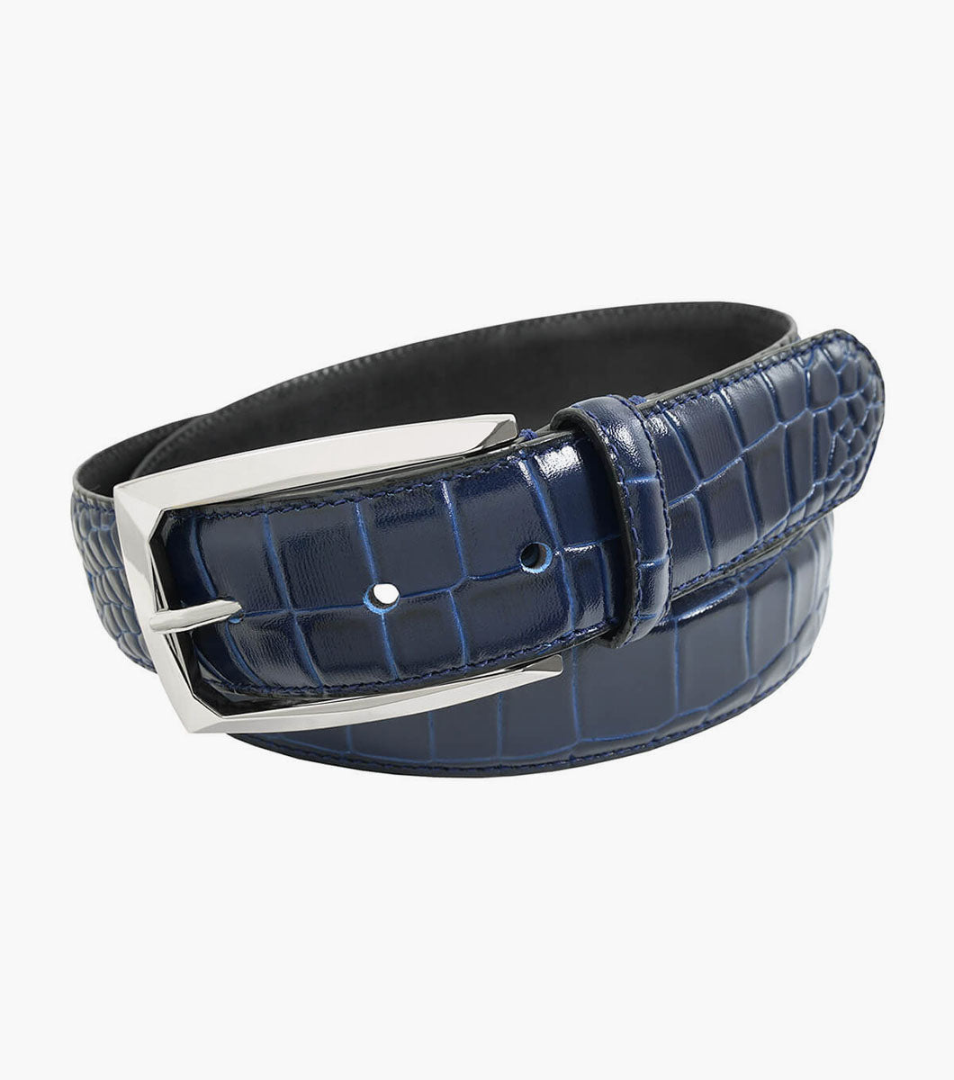 OZZIE XL Croc Emboss Belt – SuitUSA