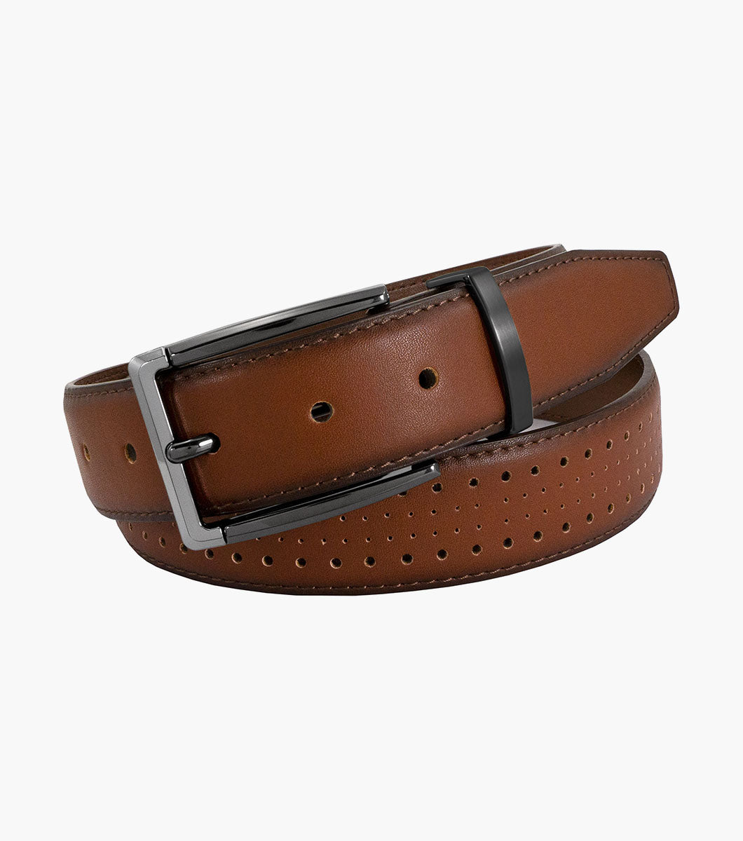 PACER Perf Leather Belt – SuitUSA