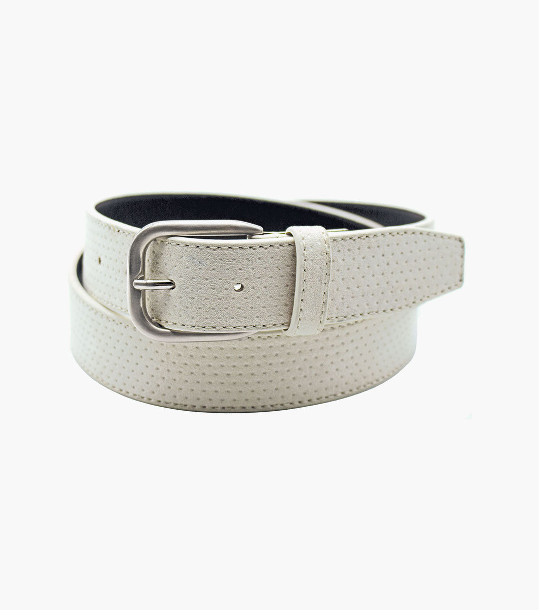 Stacy Adams Felix Micro-Perf Belt by Stacy Adams Shoes