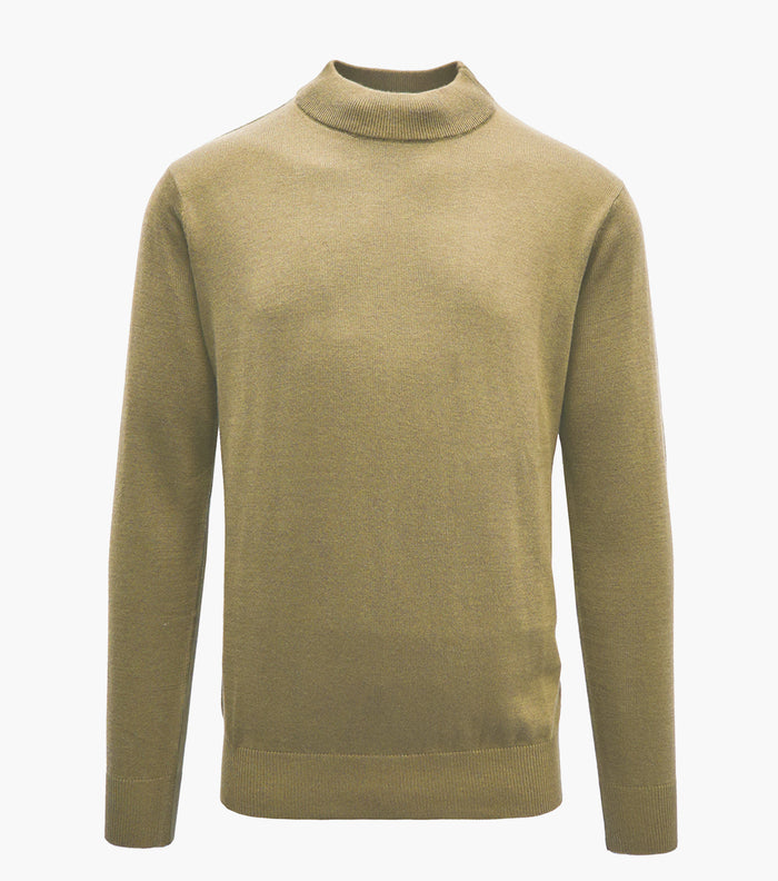 ASHER Mock Neck Sweater