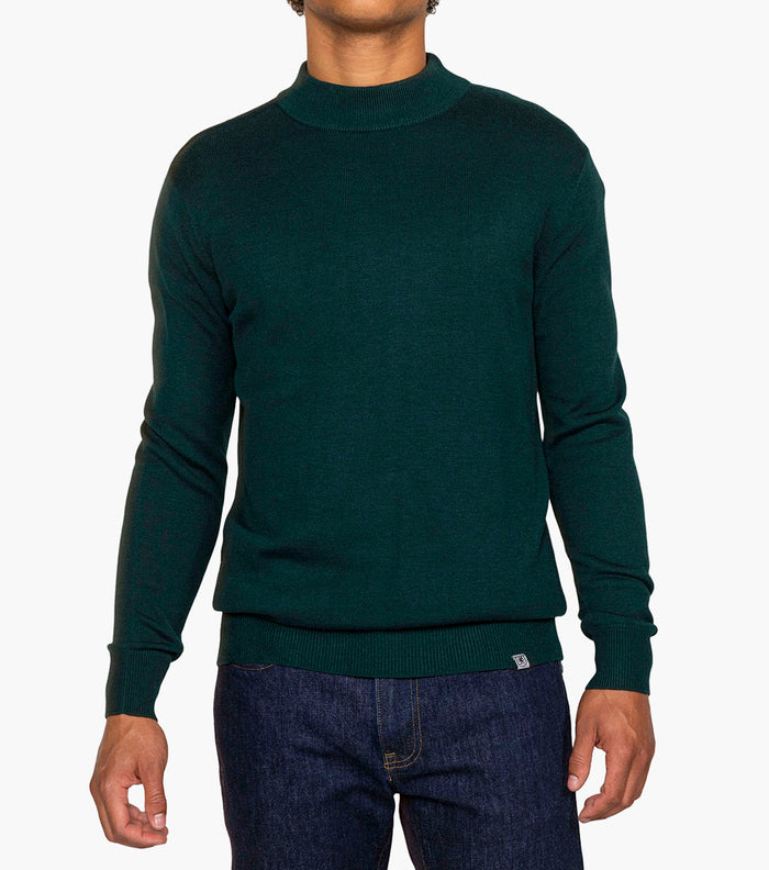 ASHER Mock Neck Sweater