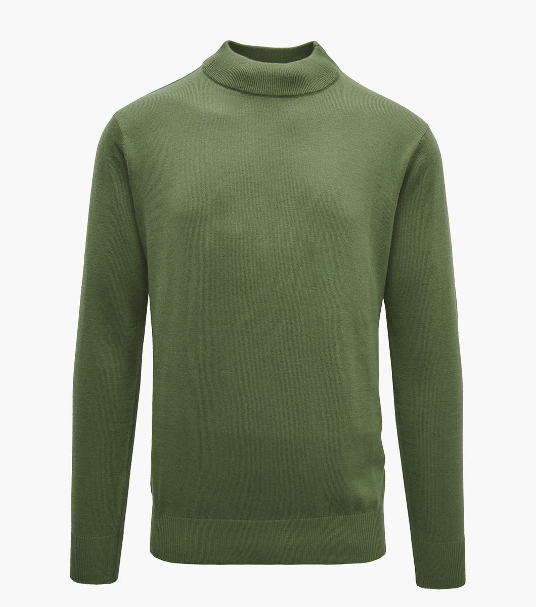 ASHER Mock Neck Sweater