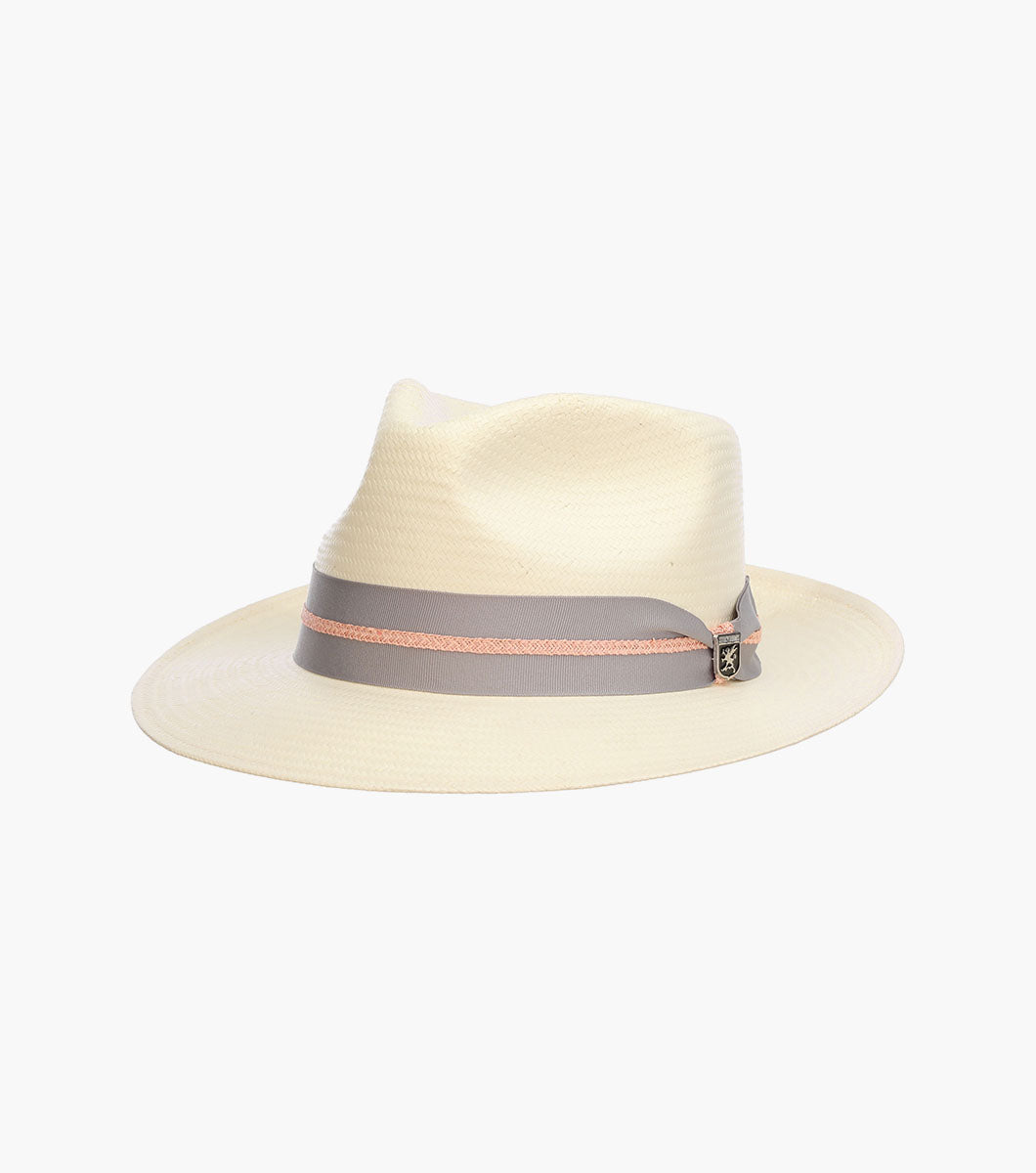 BENNETT FEDORA Toyo Pinch Front Hat