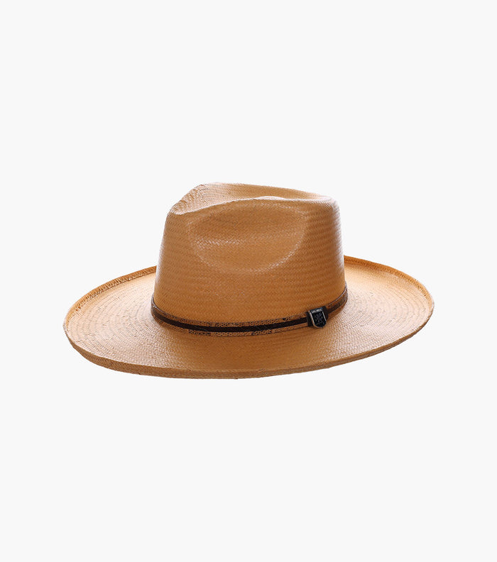 MILANO FEDORA Toyo Pinched Front Hat