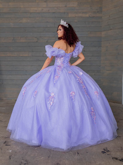 Off Shoulder Sweetheart Quinceanera Dress Corset Ball Gown by Calla SCL30012