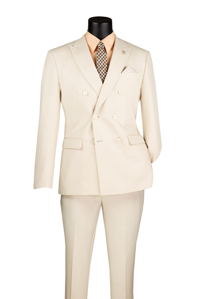 Vinci 2-Button Brown Vested Suit: Classy Menswear for Any Occasion