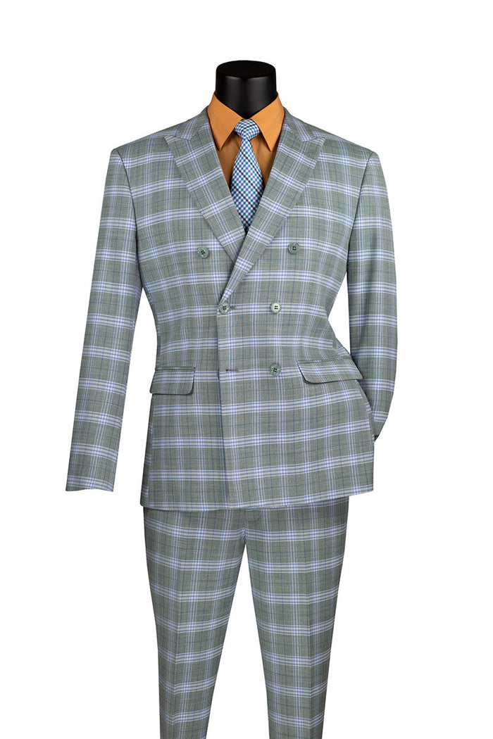 Ultra Slim Fit Shiny Sharkskin 2 Button 2 Piece Suit in Blush by Vinci