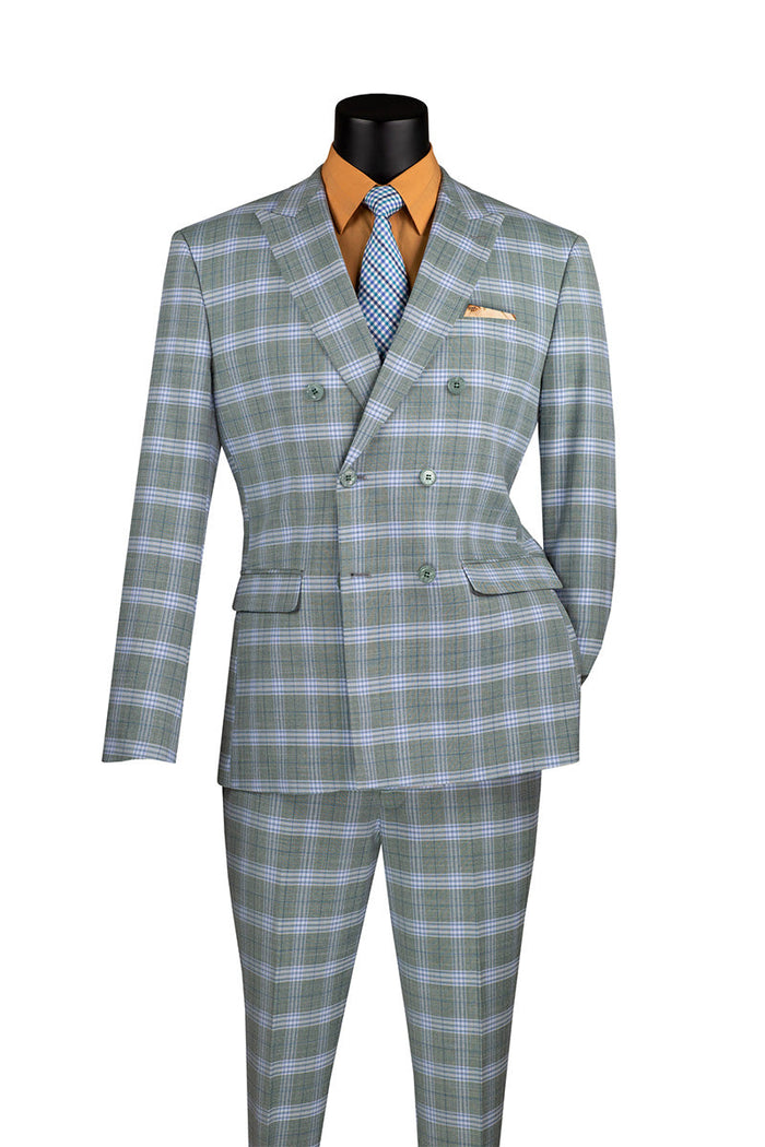 Ultra Slim Fit Shiny Sharkskin 2 Button 2 Piece Suit in Blush by Vinci