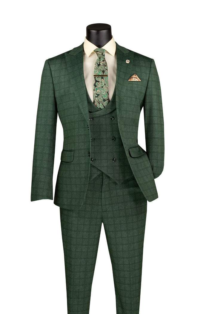 Slim Fit Tuxedo 3 Piece with Matching Bow Tie in Lavender by Vinci