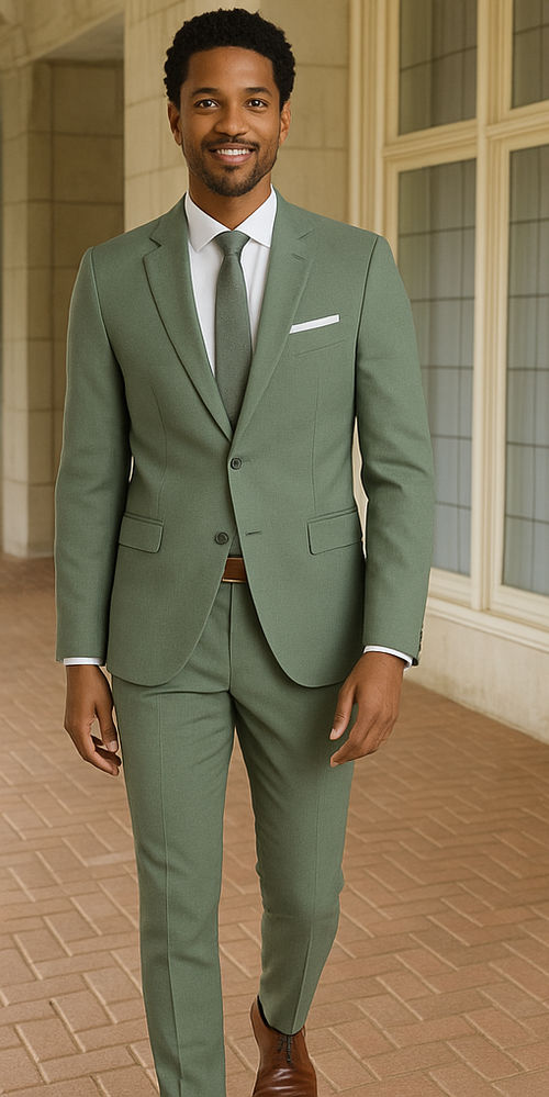 Sage Green Suits - Green Wedding Suit - Summer Suit
