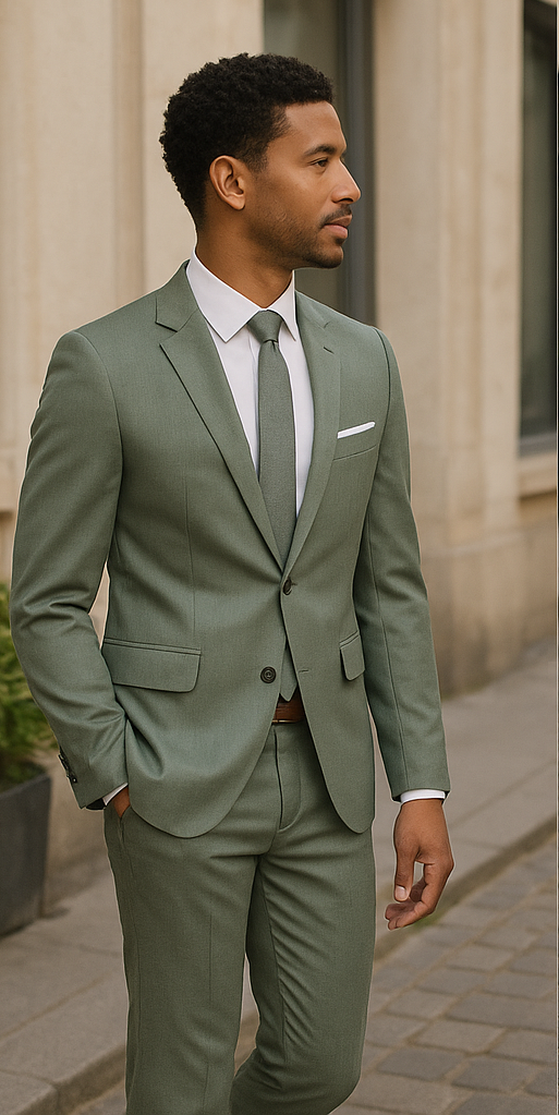 Sage Green Suits - Green Wedding Suit - Summer Suit