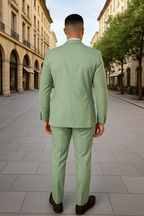 Sage Green Suits -  Light Green Suit - Summer Color Suit