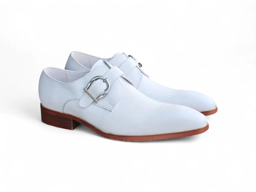 Signature Buckle Monk Strap Shoe