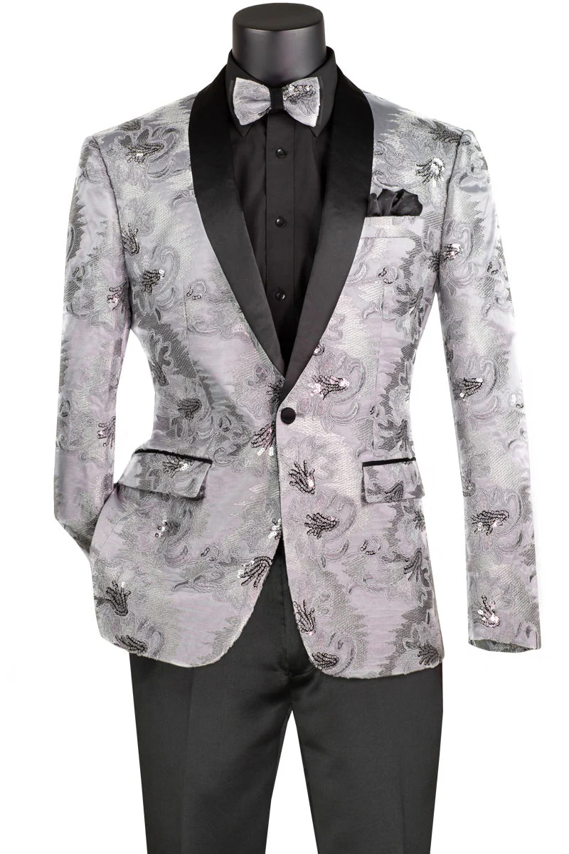 Silver Tuxedos Jacket